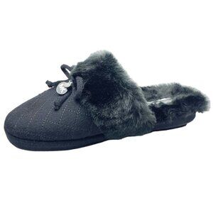 MICHAEL KORS Faux Fur Wool Cashmere Blend Slippers Sz 5M
